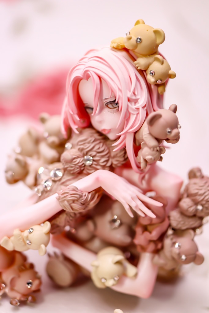 くまくまくま、ちゃ、いちぶのかたち / 塗装済み完成品