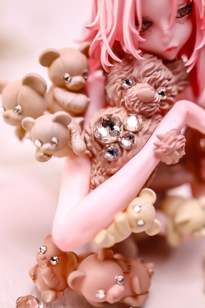 くまくまくま、ちゃ、いちぶのかたち / 塗装済み完成品