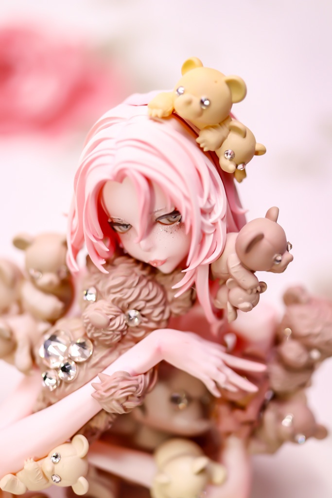 くまくまくま、ちゃ、いちぶのかたち / 塗装済み完成品