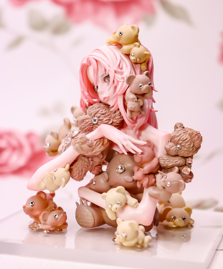 くまくまくま、ちゃ、いちぶのかたち / 塗装済み完成品