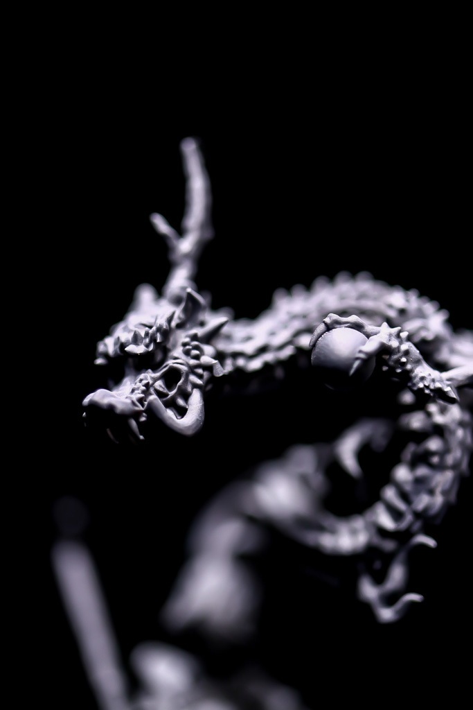 『辰 / Calligraphy Performance』STL file for 3D printing