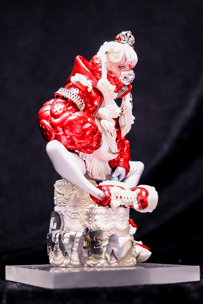 いちご、もこもこ、ぜんぶのかたち / 塗装済み完成品