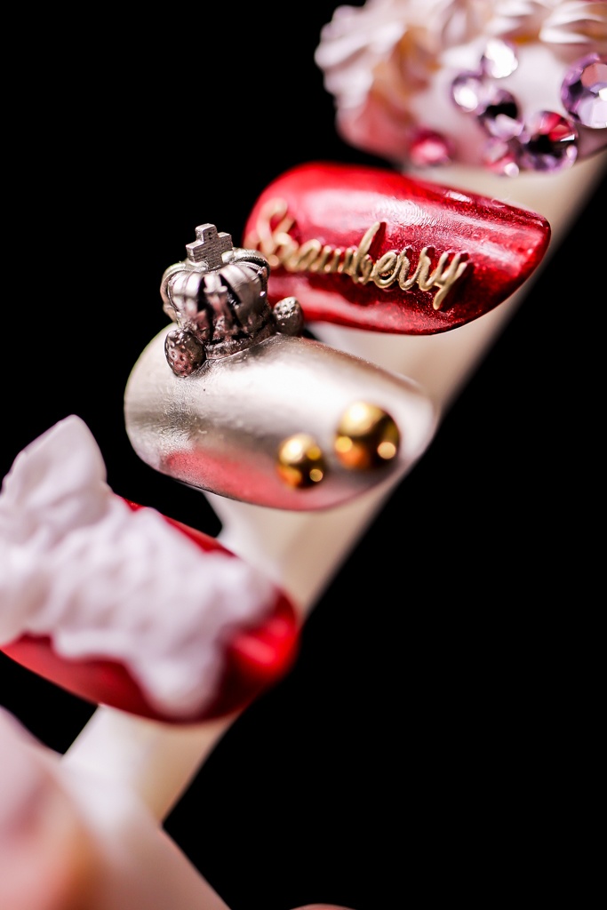 いちご、もこもこ、ぜんぶのかたち / 塗装済み完成品