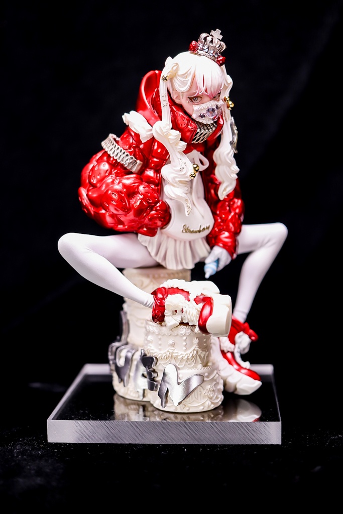 いちご、もこもこ、ぜんぶのかたち / 塗装済み完成品