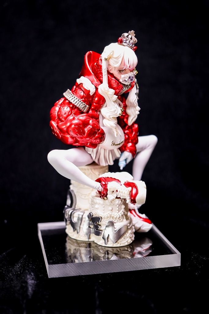 いちご、もこもこ、ぜんぶのかたち / 塗装済み完成品