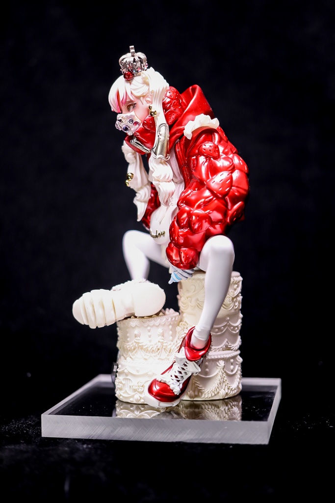 いちご、もこもこ、ぜんぶのかたち / 塗装済み完成品