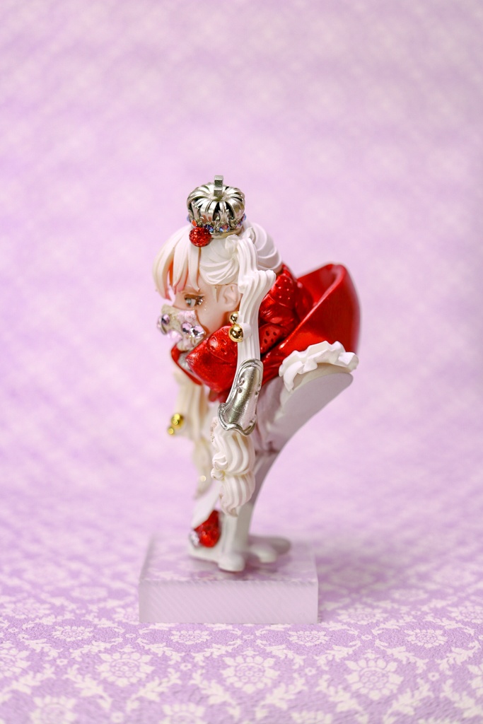 いちご、もこもこ、いちぶのかたち / 塗装済み完成品