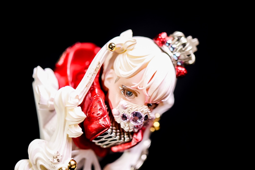 いちご、もこもこ、いちぶのかたち / 塗装済み完成品