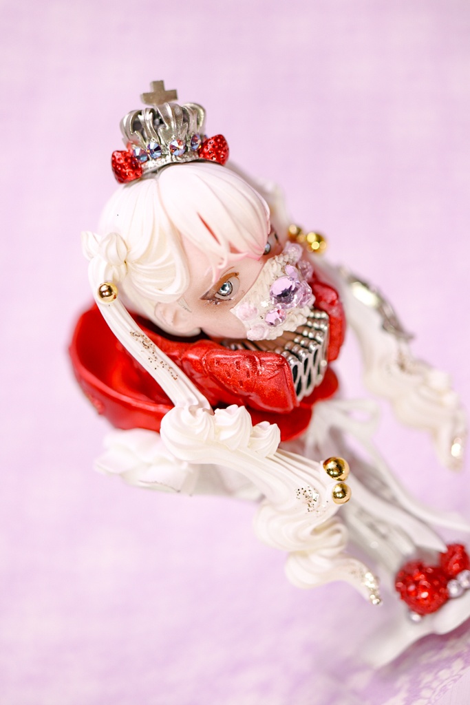 いちご、もこもこ、いちぶのかたち / 塗装済み完成品