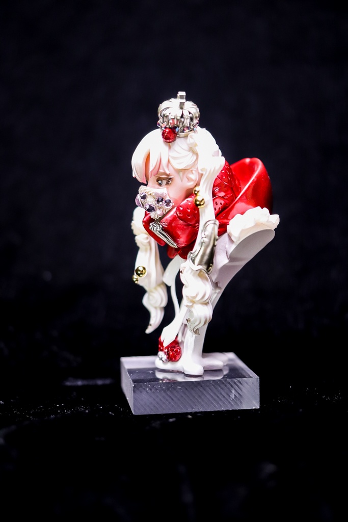 いちご、もこもこ、いちぶのかたち / 塗装済み完成品