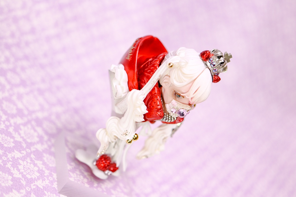 いちご、もこもこ、いちぶのかたち / 塗装済み完成品