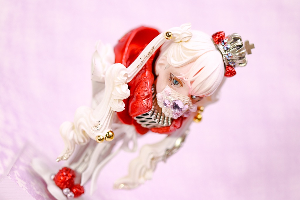 いちご、もこもこ、いちぶのかたち / 塗装済み完成品