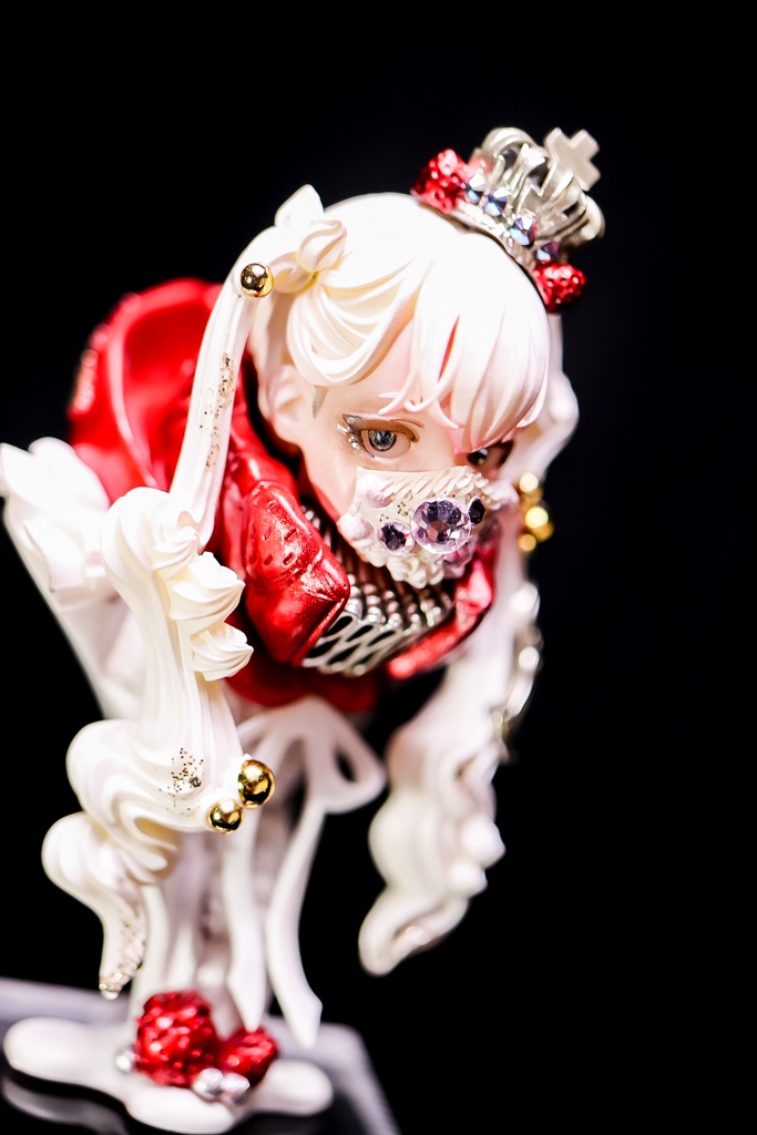 いちご、もこもこ、いちぶのかたち / 塗装済み完成品