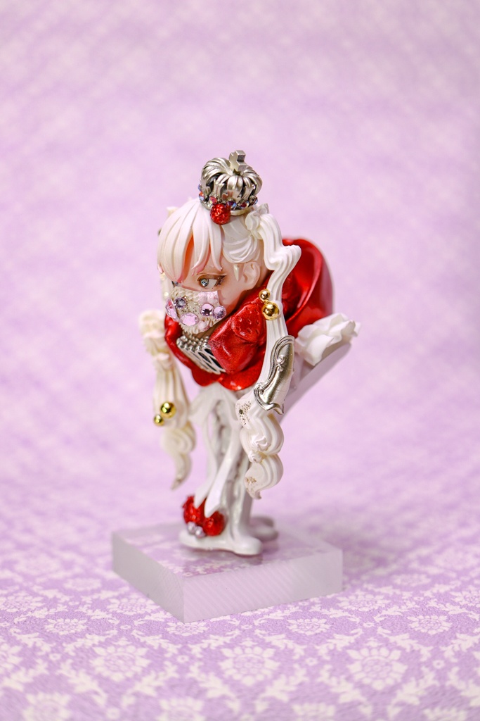 いちご、もこもこ、いちぶのかたち / 塗装済み完成品