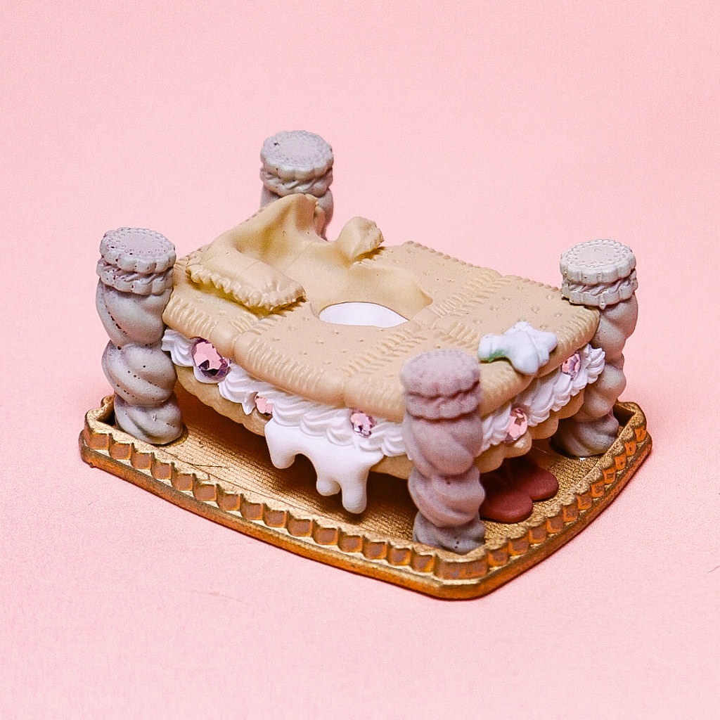 【甘甘 CORE】クリームベア ピアス&専用ジオラマ / Milk Cream・Chocolate Cream