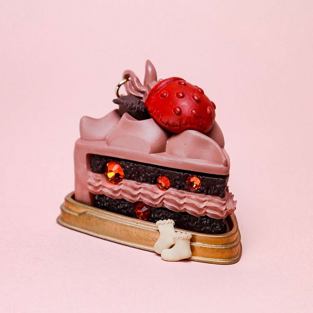 【甘甘 CORE】クリームラビット ピアス&専用ジオラマ / Milk Cream・Chocolate Cream