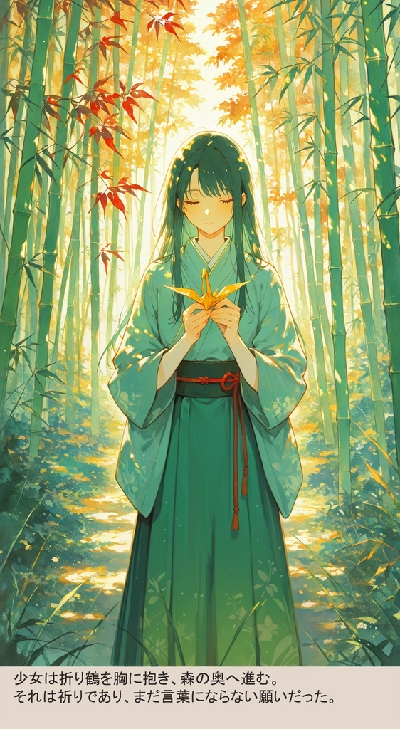 森の契約更新譚|ビジュアル詩 全15カット(PDF+画像セット)Asunaro Works