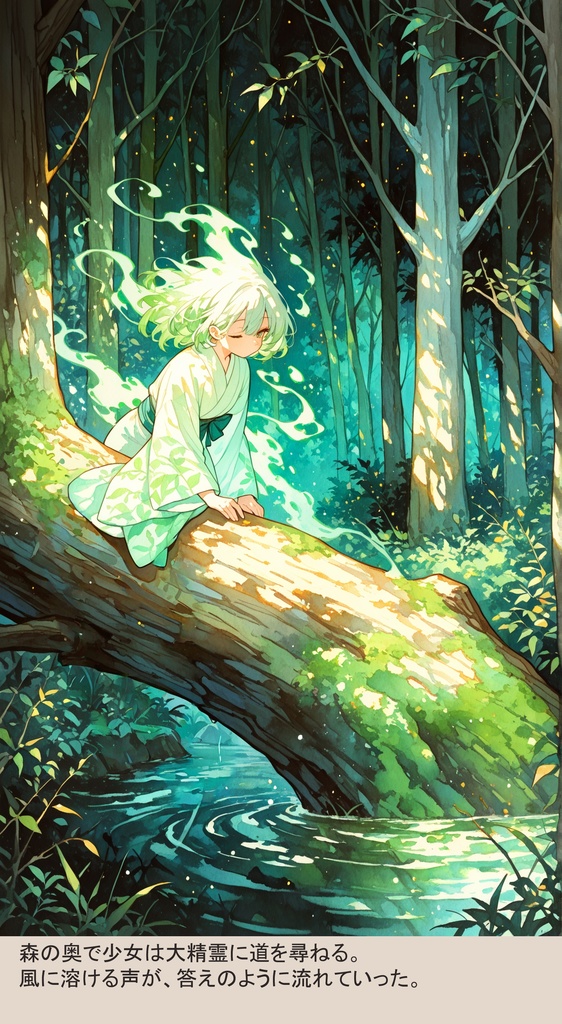 森の契約更新譚|ビジュアル詩 全15カット(PDF+画像セット)Asunaro Works