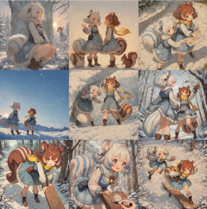 リス子｜キャラクターストーリーボード資料集