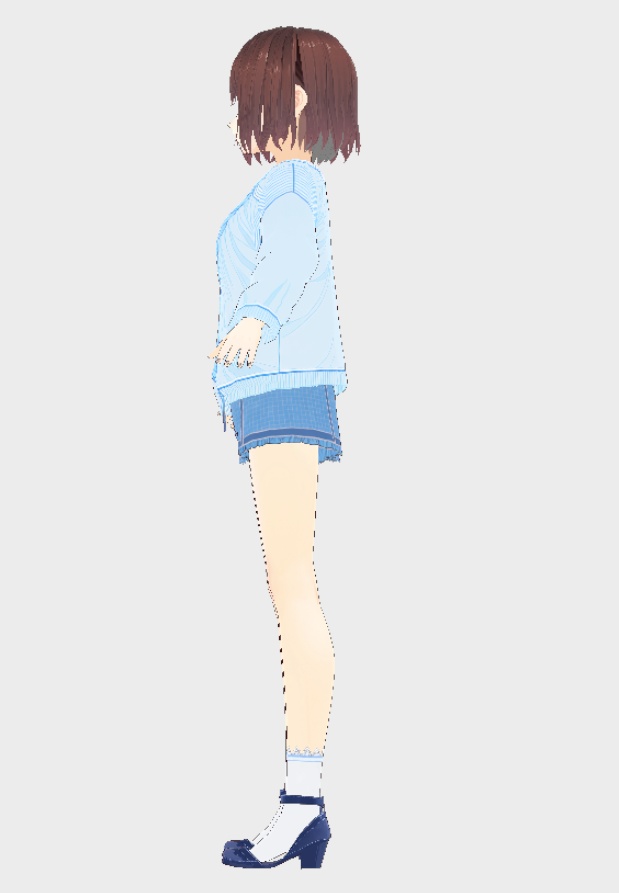 【Vroid衣装】 Braid & Check Knit Collection 【VRM,VRchat対応】