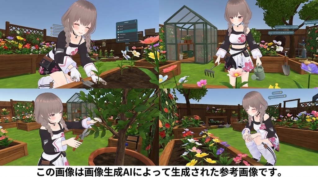 VRoid用衣装&モデル 『SAKURA STREET(サクラ・ストリート)