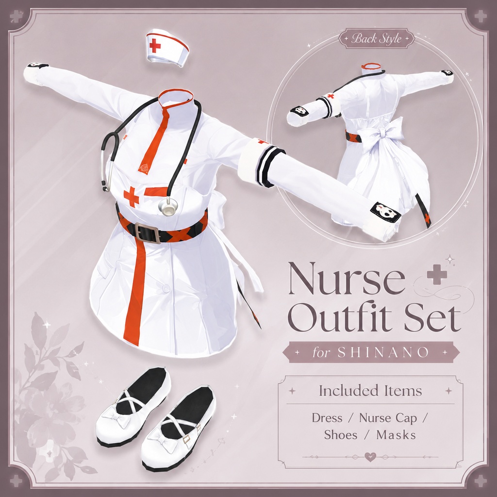 Nurse Outfit Set for SHINANO