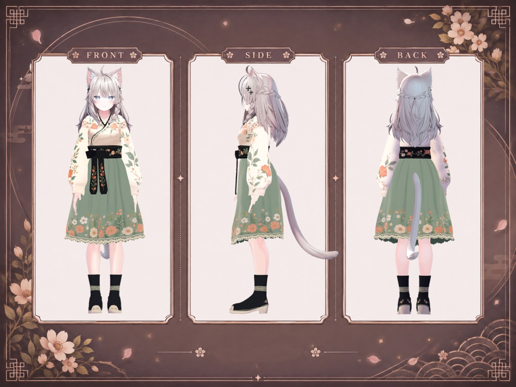 Hanagasumi Classical Outfit for SHINANO / KAGUYA