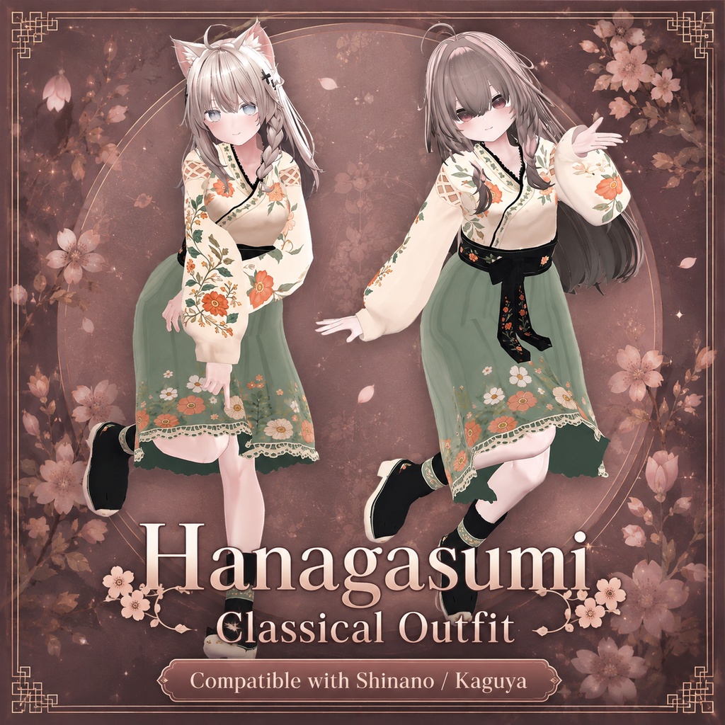 Hanagasumi Classical Outfit for SHINANO / KAGUYA
