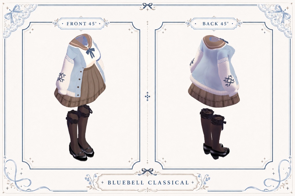 Bluebell Classical Outfit for SHINANO / KAGUYA