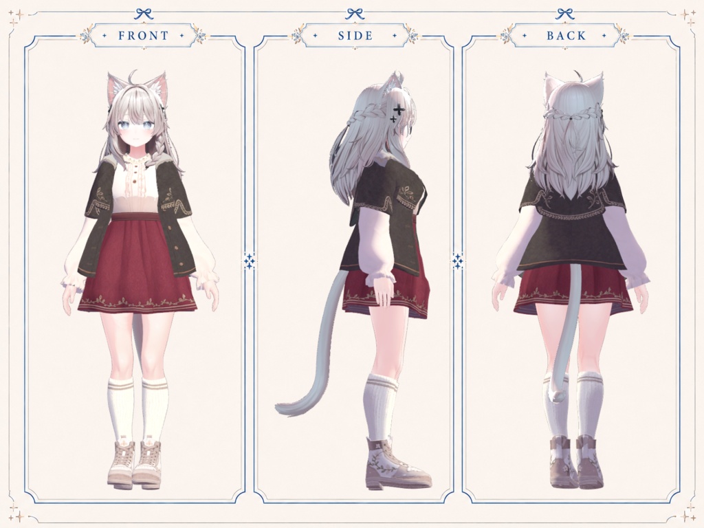 Botanical Academy Cape Outfit