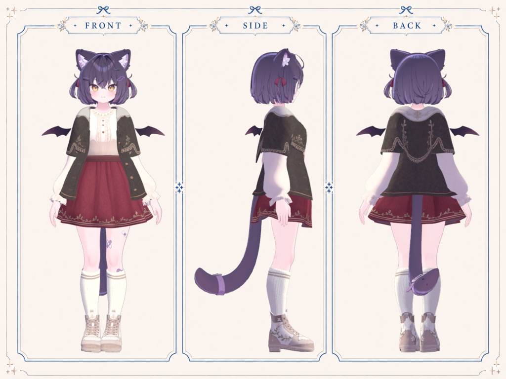 Botanical Academy Cape Outfit【4アバター対応 】