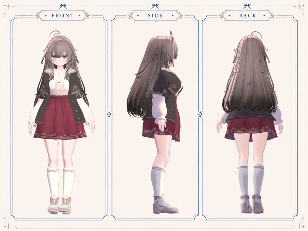Botanical Academy Cape Outfit