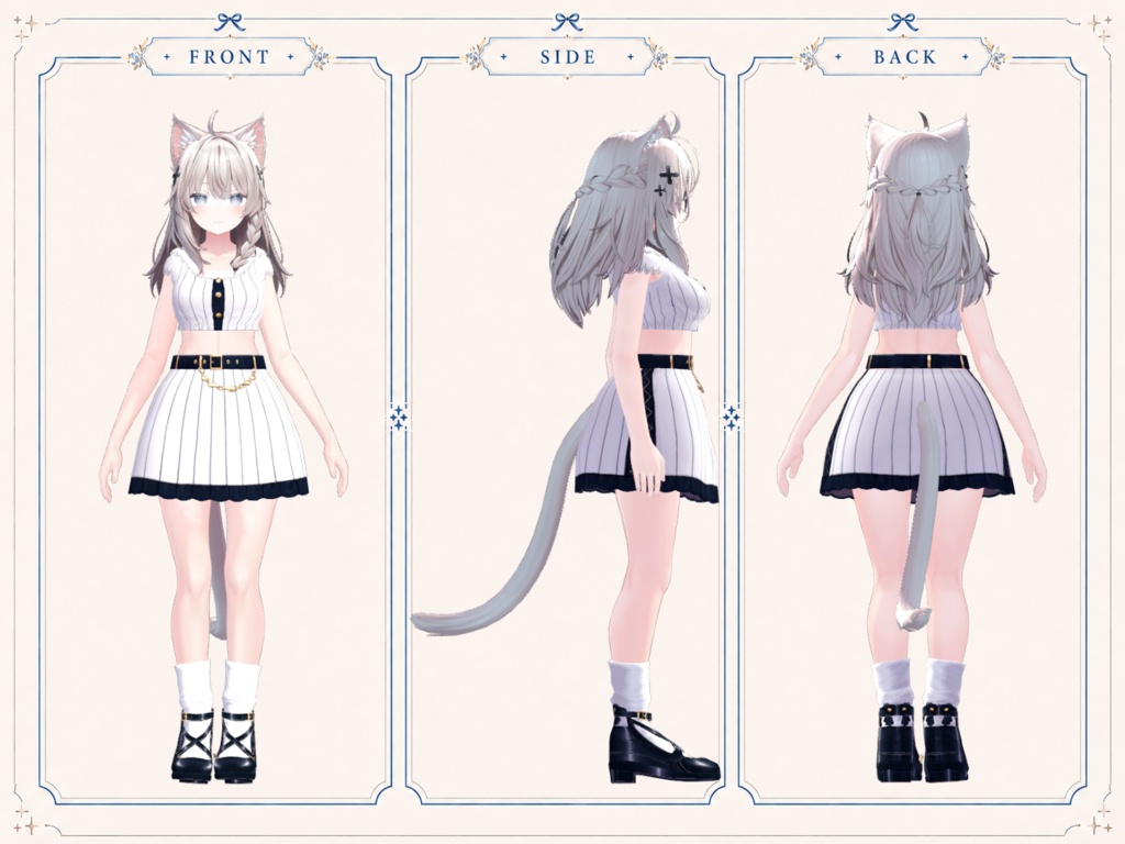 Ivory_Classical_Jacket_outfit【しなの/輝夜対応】