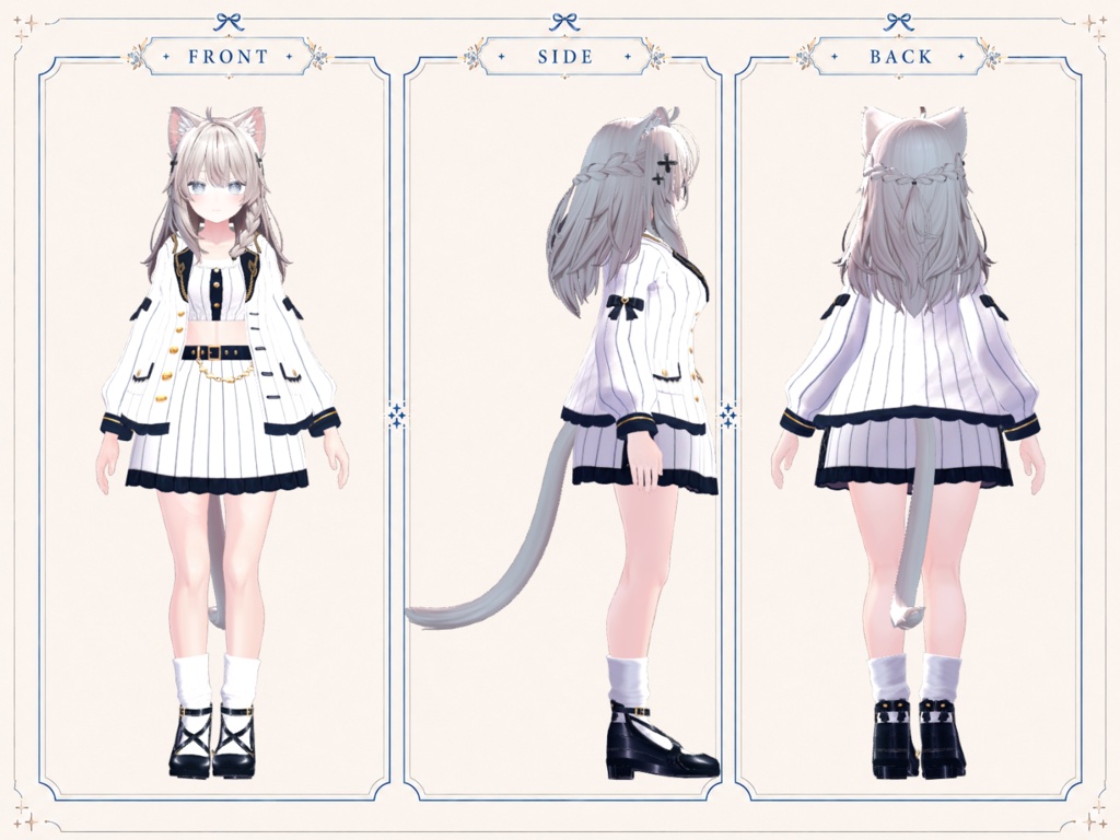 Ivory_Classical_Jacket_outfit【しなの/輝夜対応】
