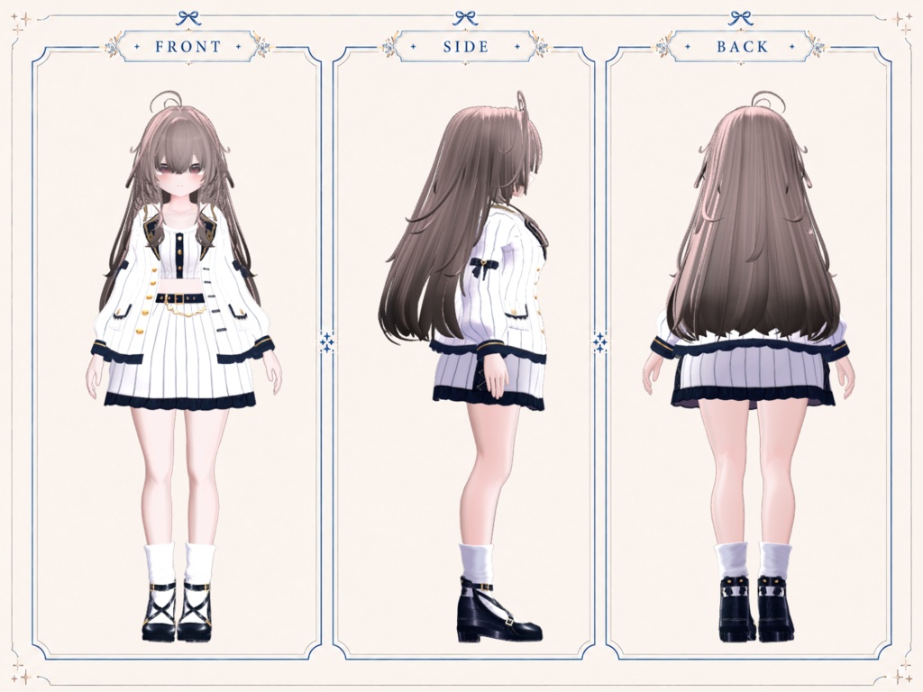 Ivory_Classical_Jacket_outfit【しなの/輝夜対応】