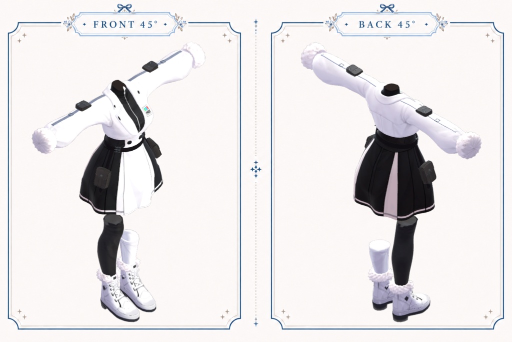 Frostline Street Outfit【しなの・輝夜対応】