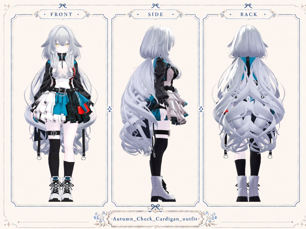 Nocturne Riot Outfit【6アバター対応 】