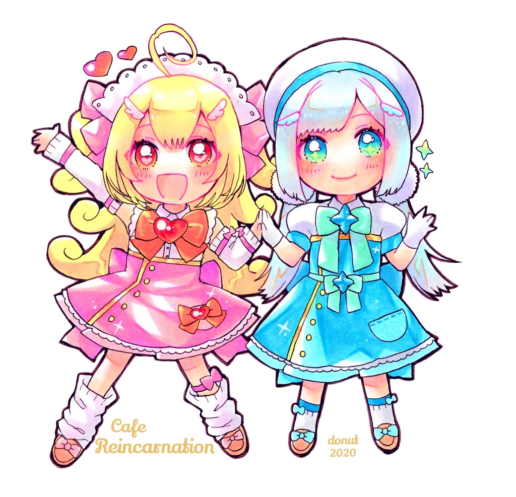 アクリルキーホルダー（Cafeリインカーネイション）