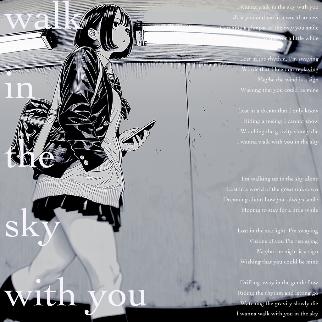 【Free use】walk in the sky with you