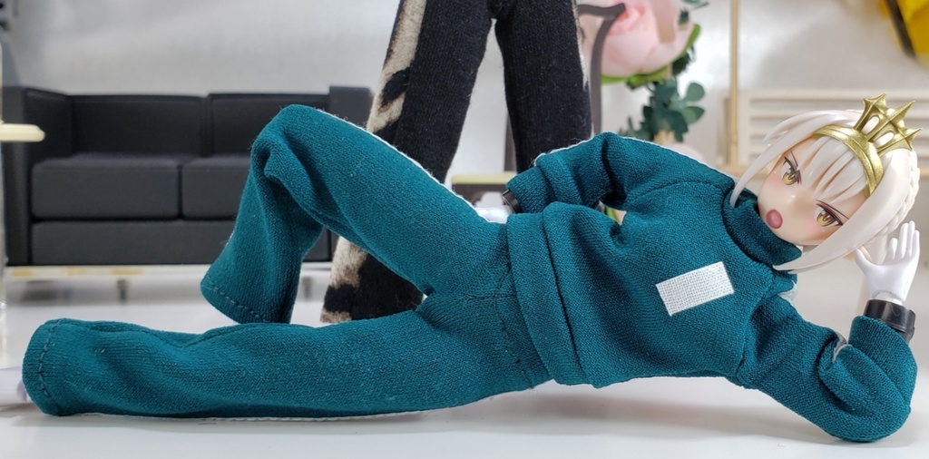 1/12フィギュア用 いもジャージ「みどり」「こん」「あずき」