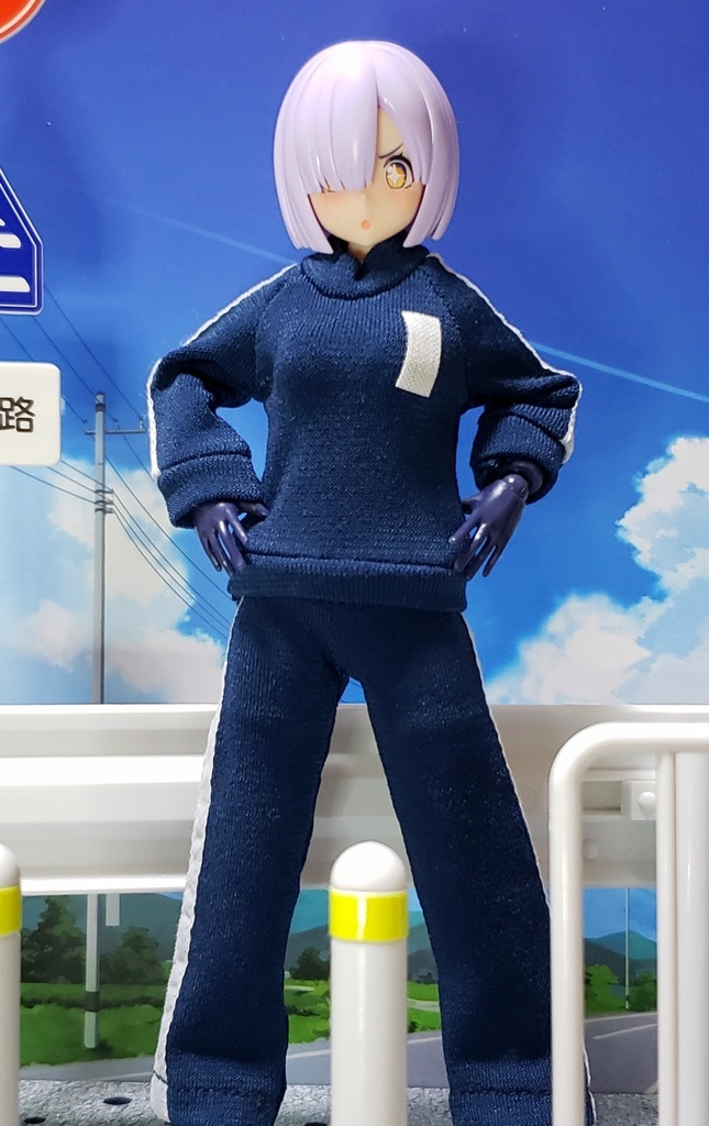 1/12フィギュア用 いもジャージ「みどり」「こん」「あずき」