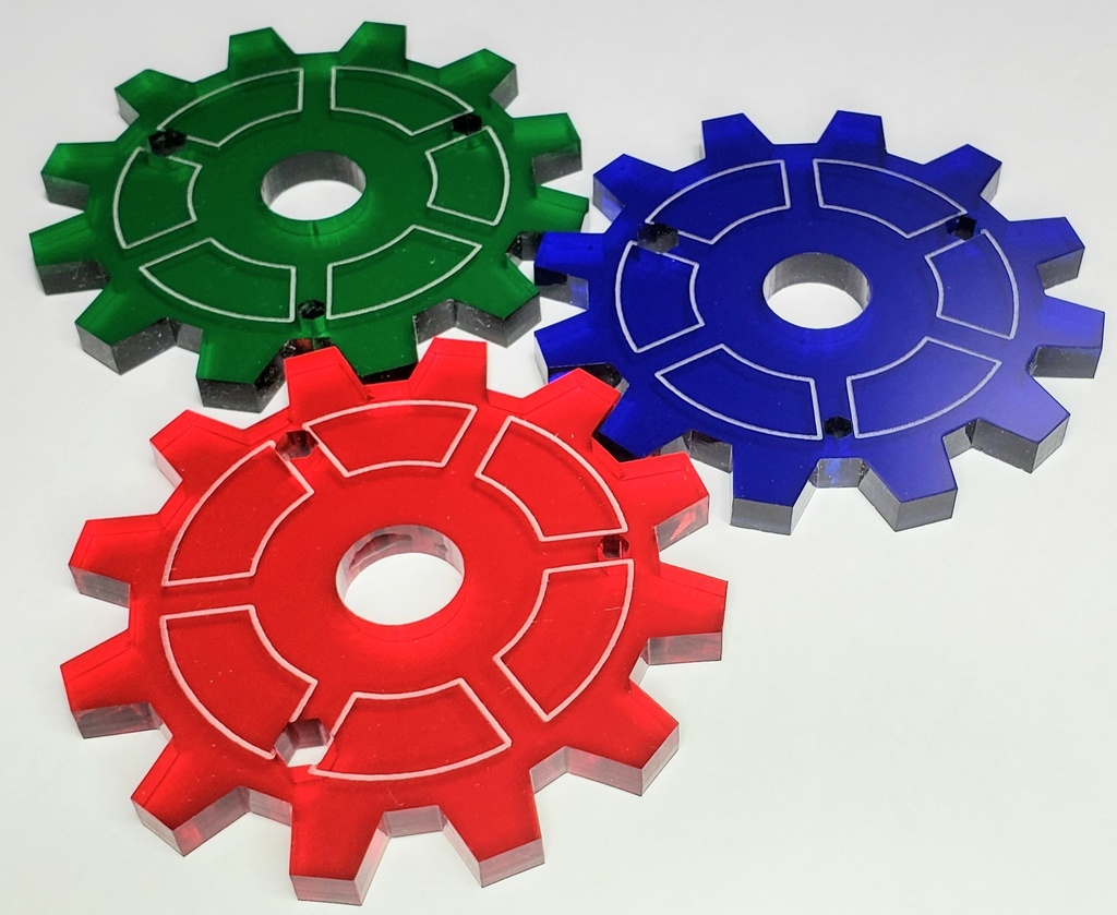 アクリルギア台座mini