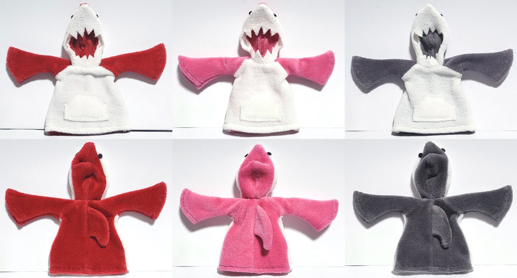 1/12 さめパーカー(新色追加)