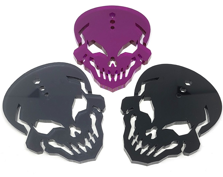 汎用アクリル台座 サメ、ハート、ドクロ