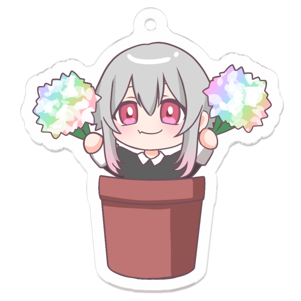 うえきばしるるアクリルキーホルダー