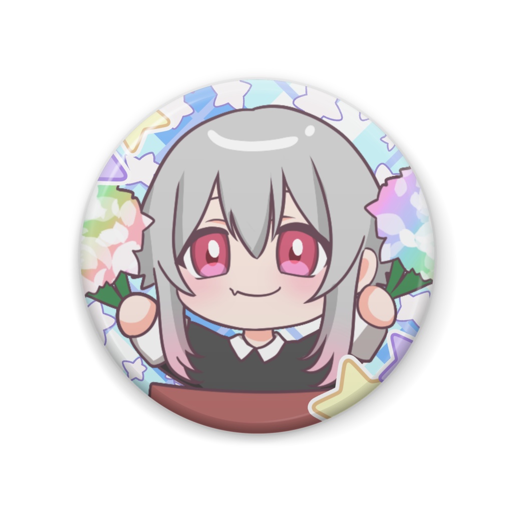 うえきばしるる缶バッジ