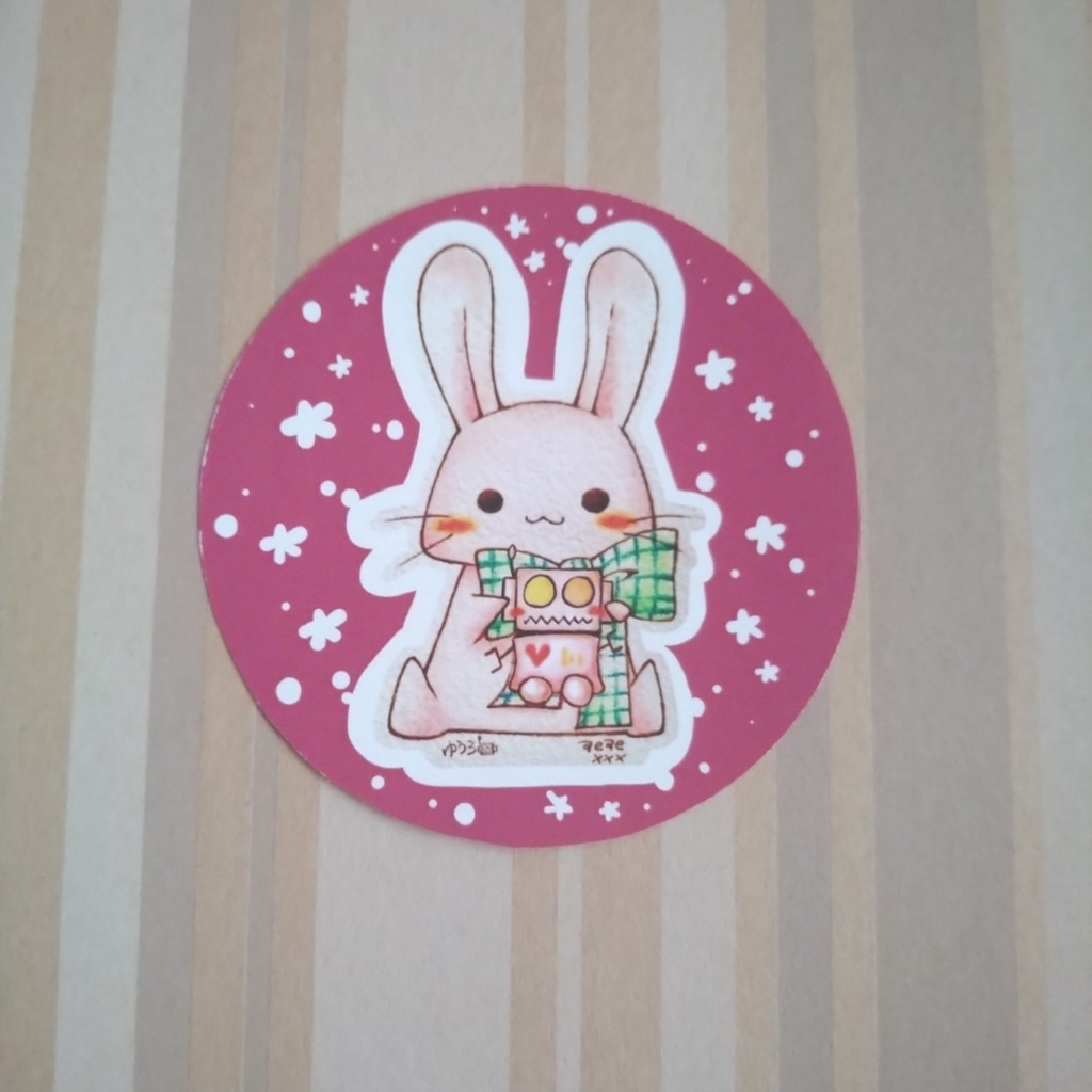 ステッカー300円，アイコン3