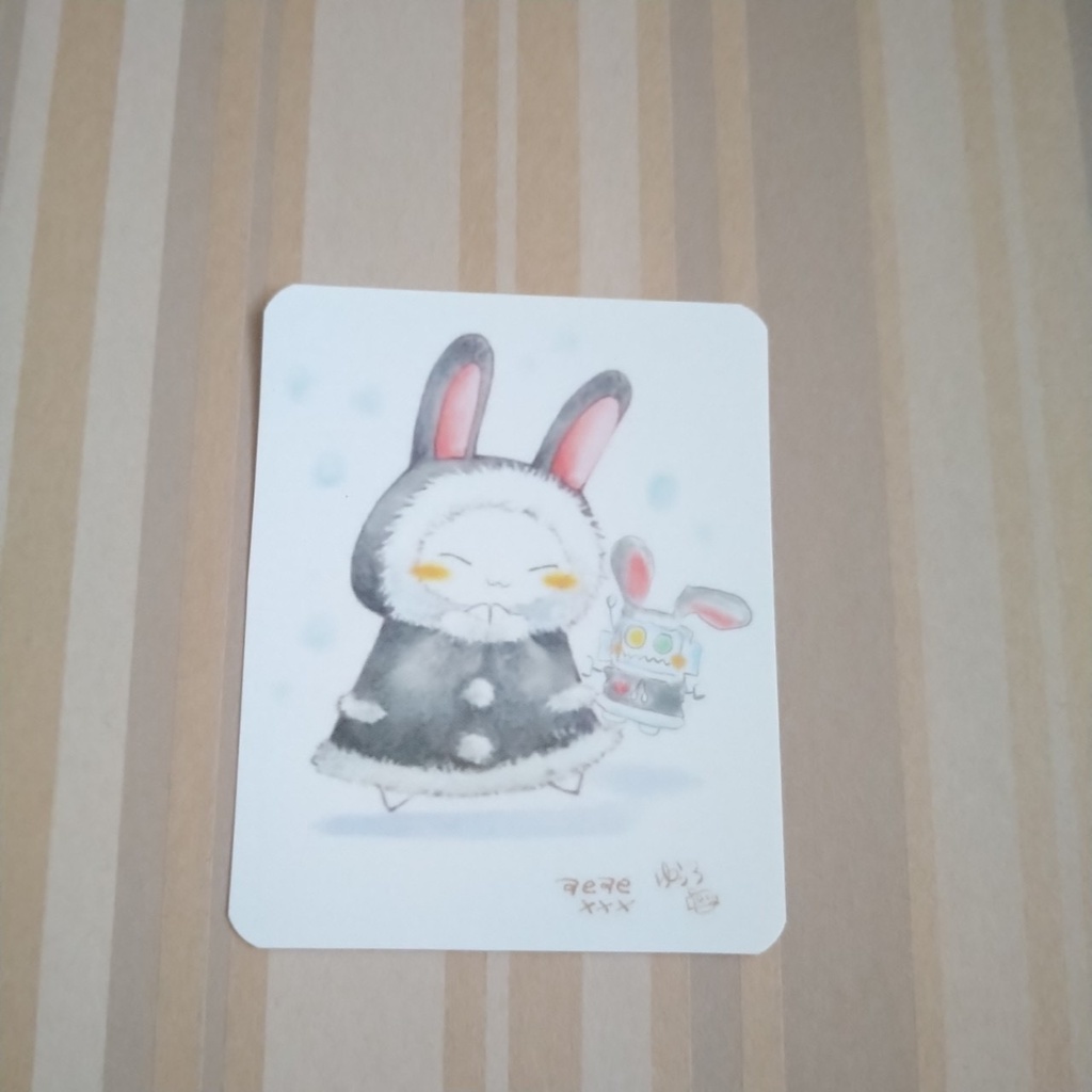 ステッカー300円、冬