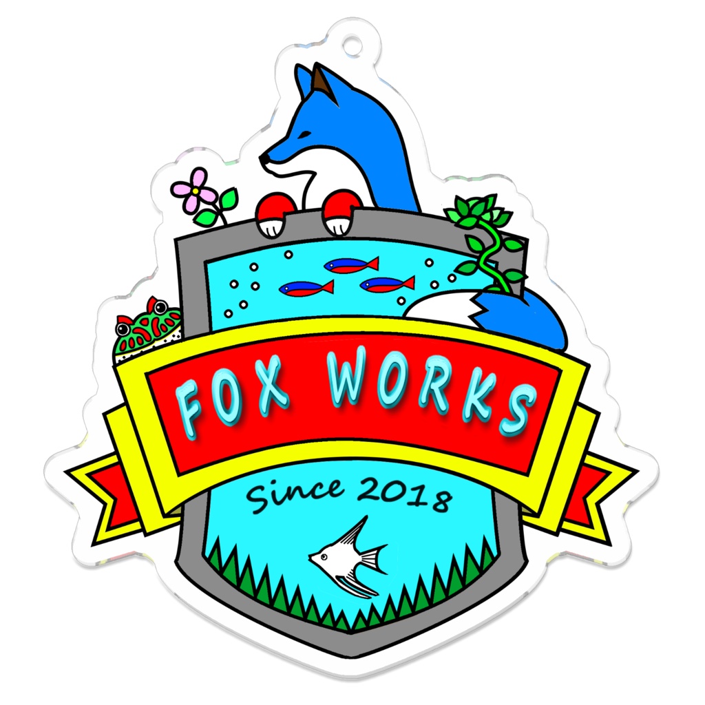 FOX WORKS　キーホルダー