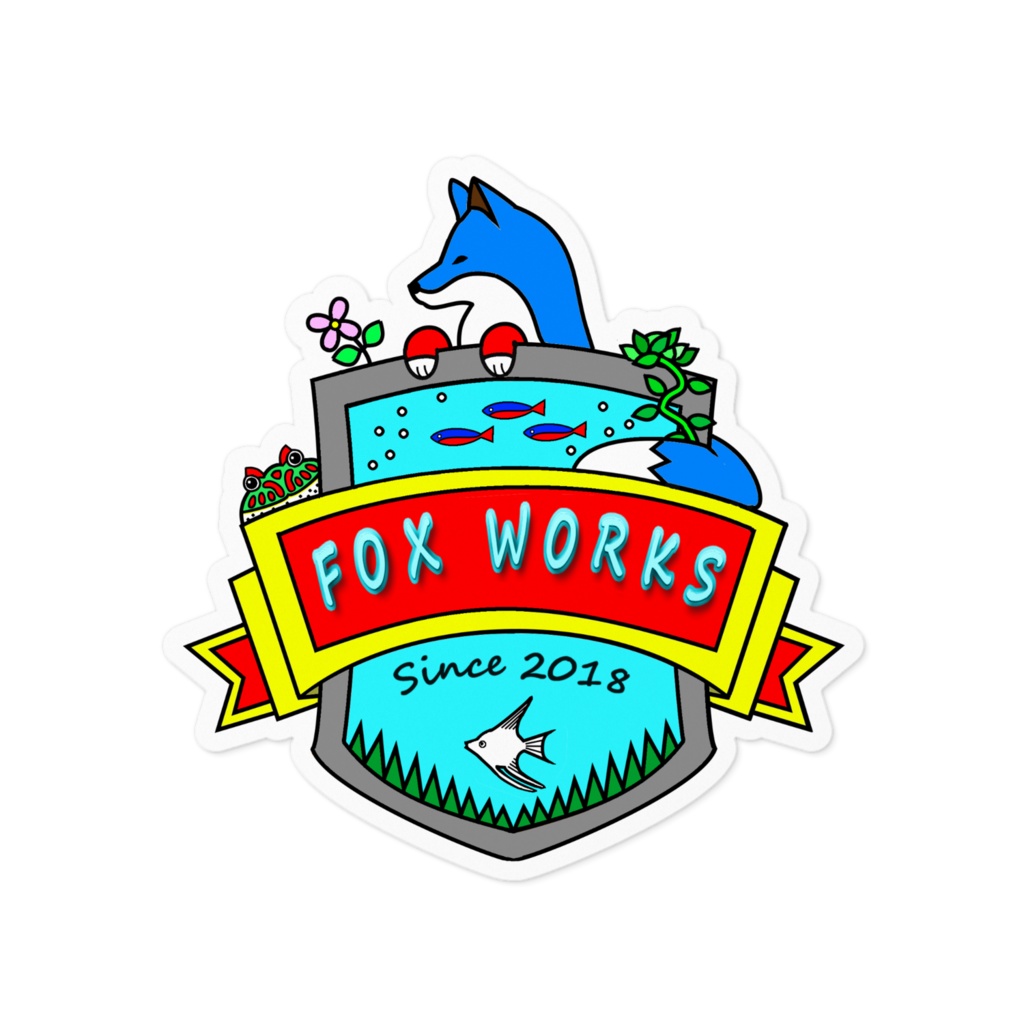 FOX WORKS ステッカー